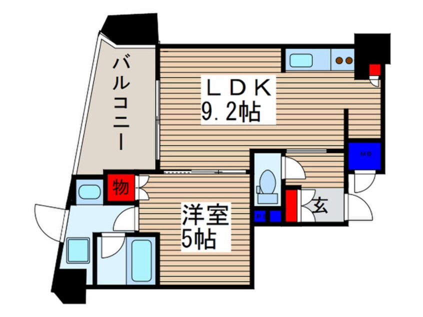 間取図 KDX川口幸町レジデンス