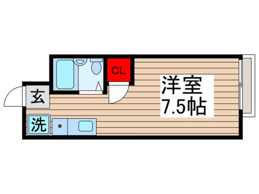 間取図 サンハイツ南行徳