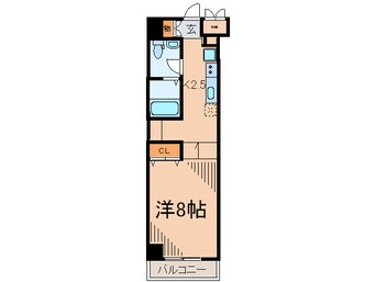 間取図 レジディア上野御徒町