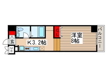 間取図 レジディア上野御徒町