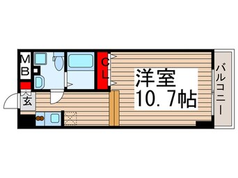間取図 レジディア上野御徒町