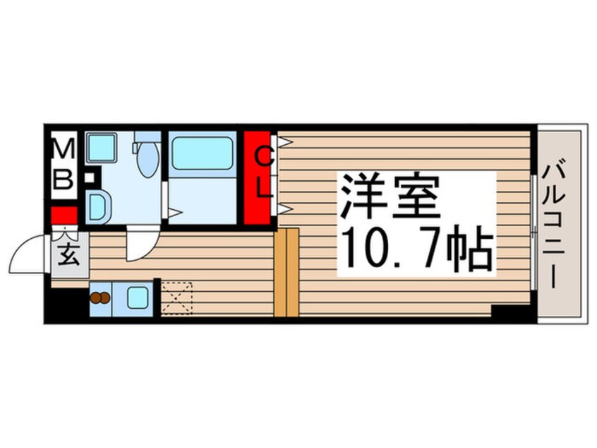 間取図 レジディア上野御徒町
