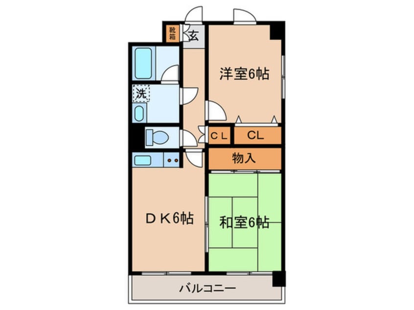 間取図 カサパロ・アルト