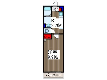 間取図 リブリ・所沢旭町