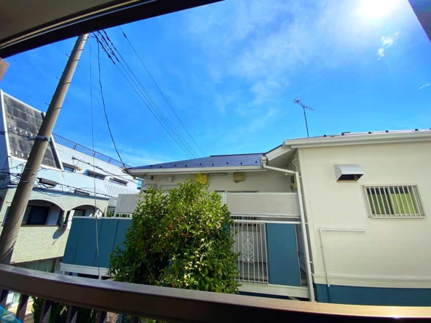 室内からの展望 コスモスビレッヂ