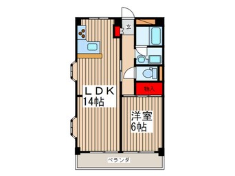 間取図 ペアシティ市川
