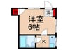 ＰＡＲＫ　ＳＩＤＥ 1Kの間取り