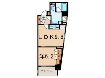 間取図 パ－クアクシス浜松町