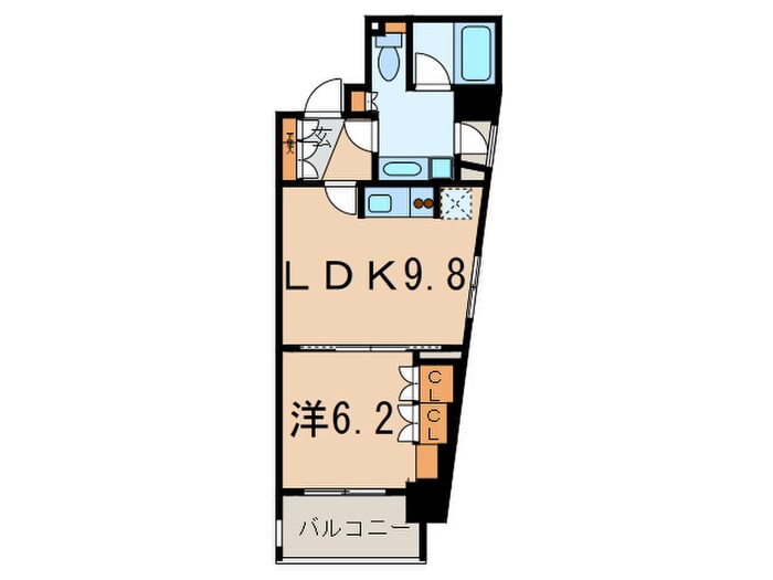 間取り図 パ－クアクシス浜松町