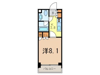 間取図 パ－クアクシス浜松町