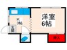 大和田ビル 1Kの間取り