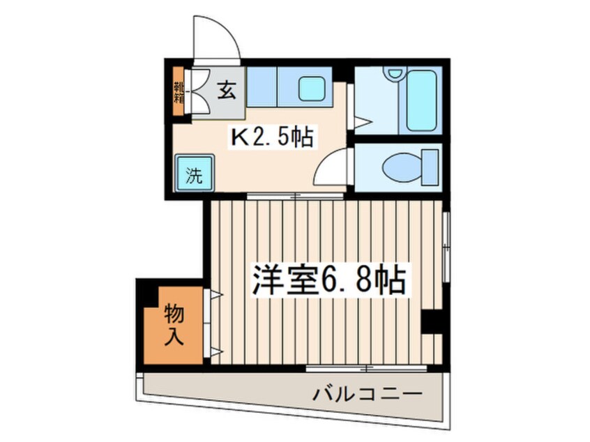 間取図 シャルマンＭ・Ｋ