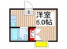 ホワイトパル 1Rの間取り