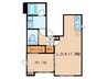 ＰＡＳＥＯ白山Ⅱ 1LDKの間取り