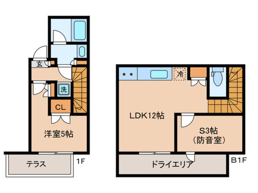 間取図 ＰＡＳＥＯ白山Ⅱ