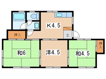 間取図 サンハイツしらゆり