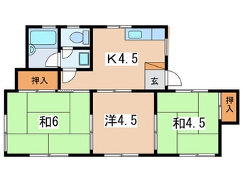 間取図 サンハイツしらゆり