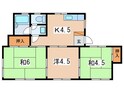 サンハイツしらゆりの間取図