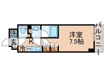 間取図 ONE ROOF FLAT TSUKISHIMA