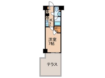 間取図 ONE ROOF FLAT TSUKISHIMA