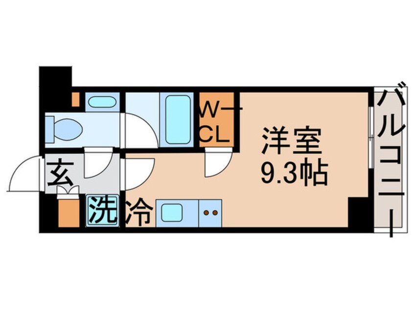 間取図 ONE ROOF FLAT TSUKISHIMA