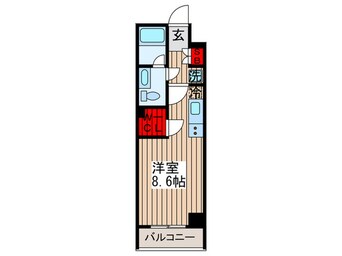 間取図 ONE ROOF FLAT TSUKISHIMA