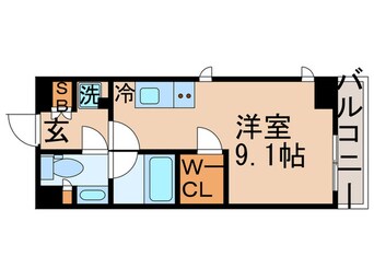 間取図 ONE ROOF FLAT TSUKISHIMA