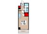 ONE ROOF FLAT TSUKISHIMA 1Rの間取り