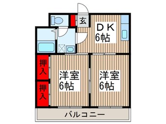 間取図 サンライズ池田