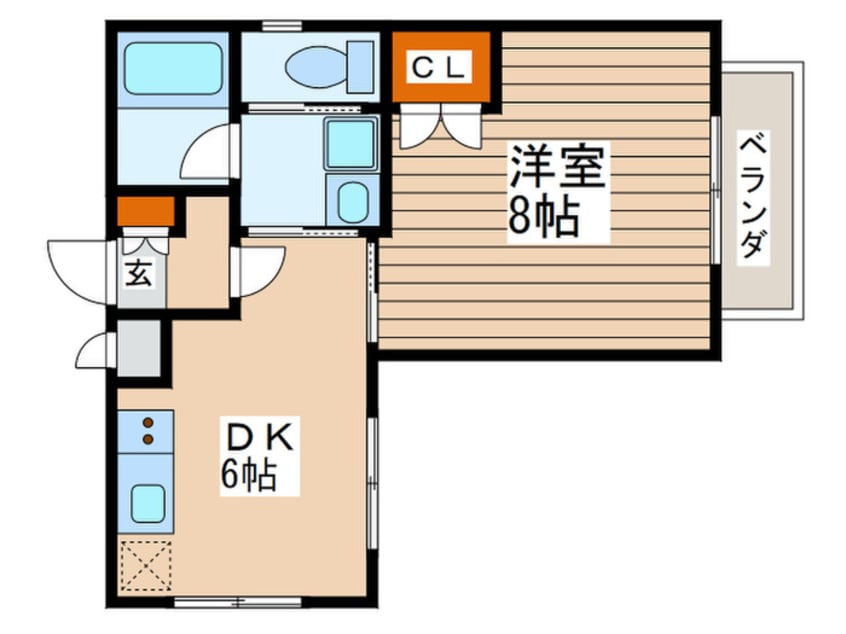 間取図 エグゼクティブ立川