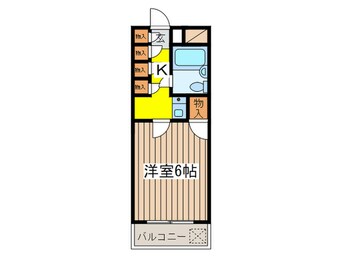 間取図 アヴァンセ南大沢