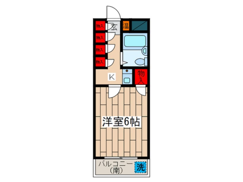 間取図 アヴァンセ南大沢