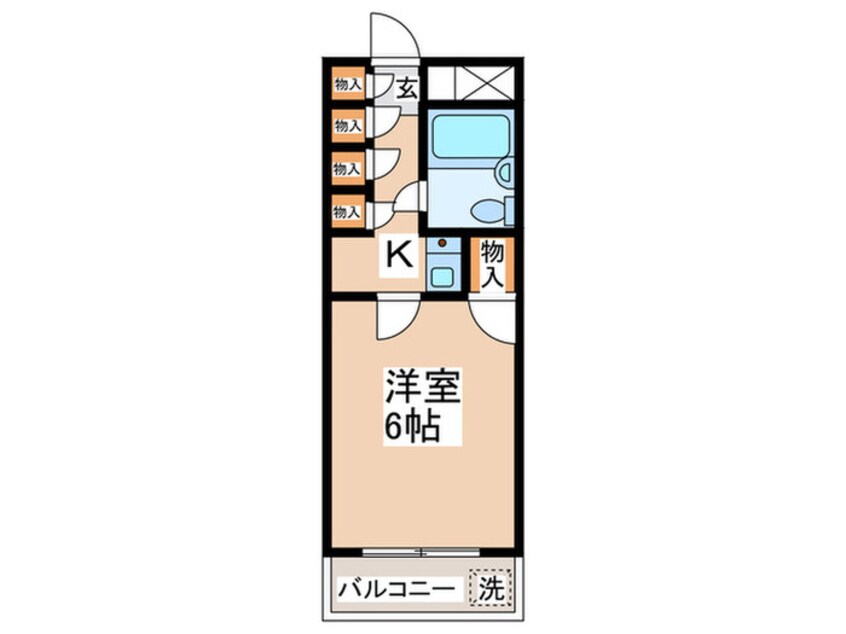 間取図 アヴァンセ南大沢