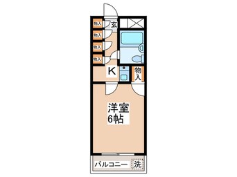 間取図 アヴァンセ南大沢