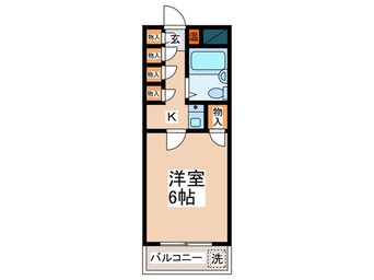 間取図 アヴァンセ南大沢