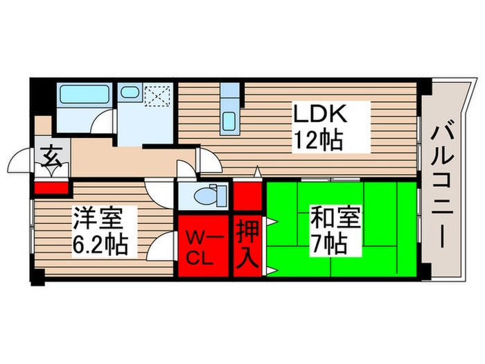 間取り図 フォンテーヌ21
