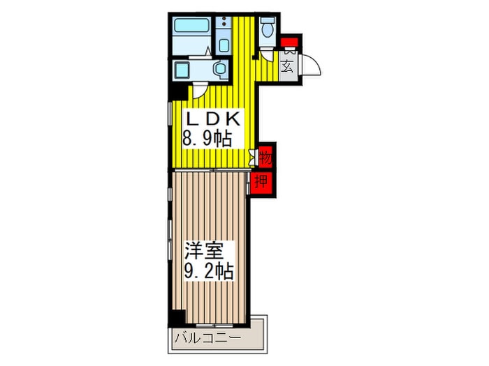 間取り図 ナチュレ川口