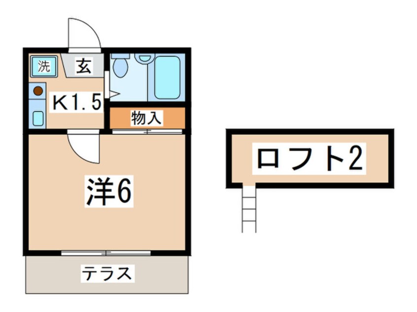 間取図 エム・アイ小田急相模原