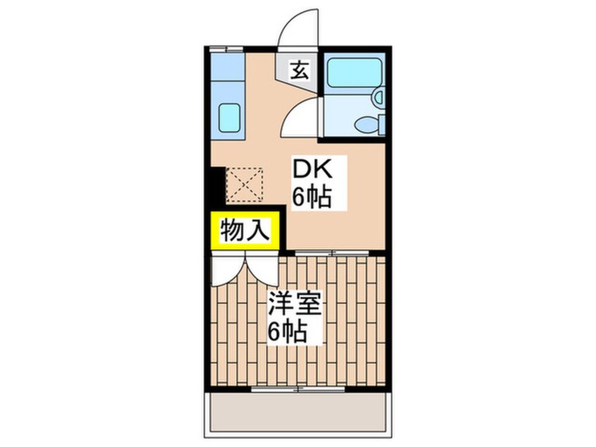 間取図 パ－クサイドヴィラ