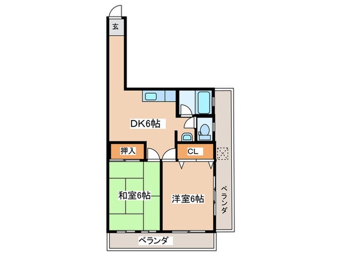 間取り図 コ－ポ泉