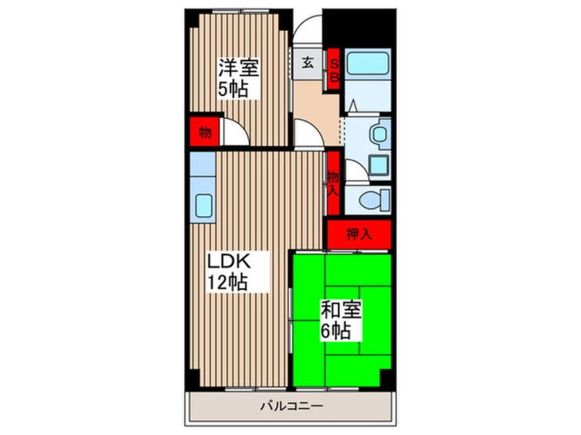 間取図 砂サンシャインシティ１番館