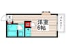コ－ポオギハラ 1Rの間取り