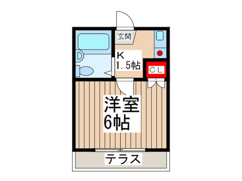 間取図 ハイツマツモト