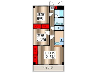 間取図 コンフォート