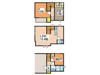 間取図 Kolet鶴ヶ峰3