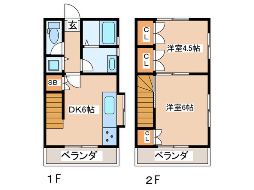 間取図 第４秦ハイツ