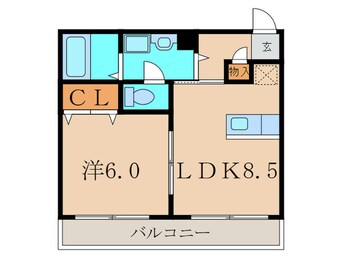 間取図 新栄倉ビル