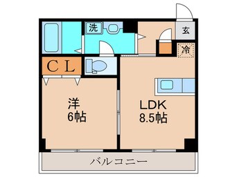 間取図 新栄倉ビル