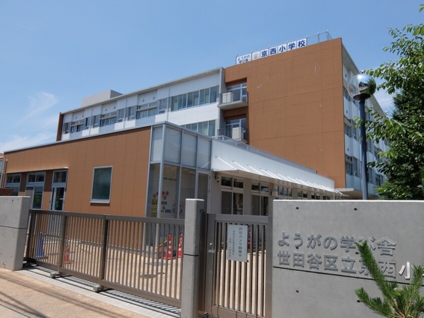 世田谷区立京西小学校(小学校)まで346m 新栄倉ビル