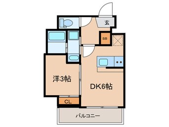 間取図 ＳＹＦＯＲＭＥ　ＯＪＩ